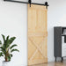 Ușă NARVIK natural 95 x 210 cm Lemn de Pin Solid - WALTI WALTI