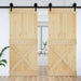 Ușă NARVIK natural 95 x 210 cm Lemn de Pin Solid - WALTI WALTI