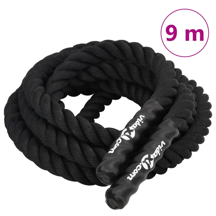 Frânghie de lucru, negru, 9 m, 6,8 kg, poliester - WALTI WALTI