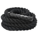 Frânghie de lucru, negru, 9 m, 6,8 kg, poliester - WALTI WALTI