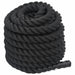 Frânghie de lucru, negru, 15 m, 11 kg, poliester - WALTI WALTI