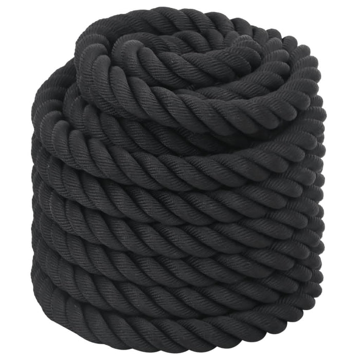 Frânghie de lucru, negru, 15 m, 11 kg, poliester - WALTI WALTI