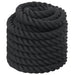 Frânghie de lucru, negru, 15 m, 11 kg, poliester - WALTI WALTI