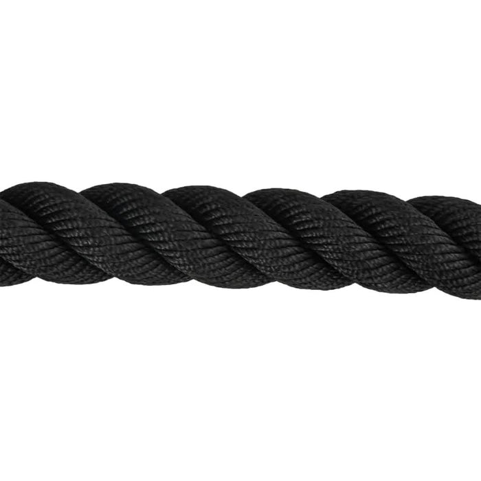 Frânghie de lucru, negru, 15 m, 11 kg, poliester - WALTI WALTI