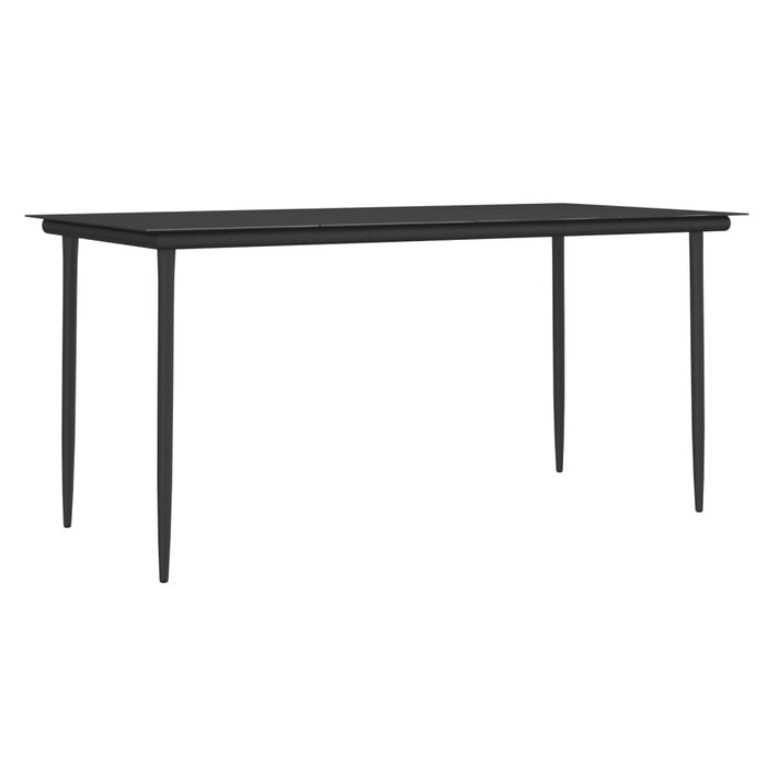 Set mobilier de grădină cu perne, 5 piese, poliratan și oțel - WALTI WALTI