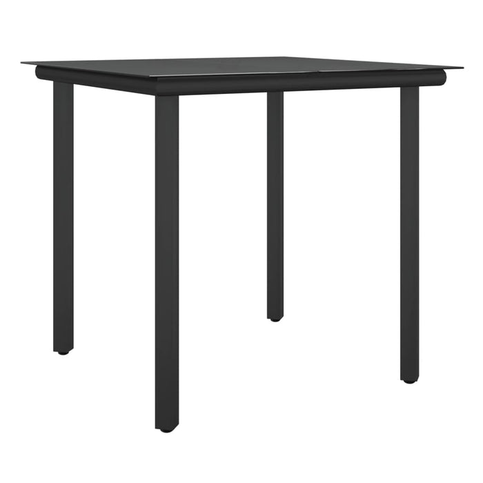 Set mobilier de grădină cu perne, 3 piese, poliratan și oțel - WALTI WALTI