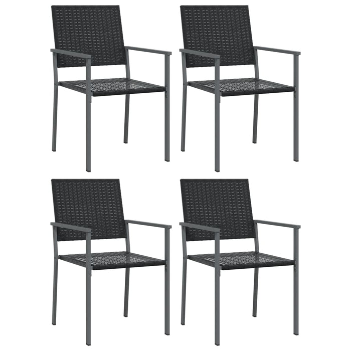 Set mobilier de grădină, 5 piese, poliratan și oțel - WALTI WALTI