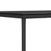 Set mobilier de grădină, 7 piese, negru, textilenă și oțel - WALTI WALTI