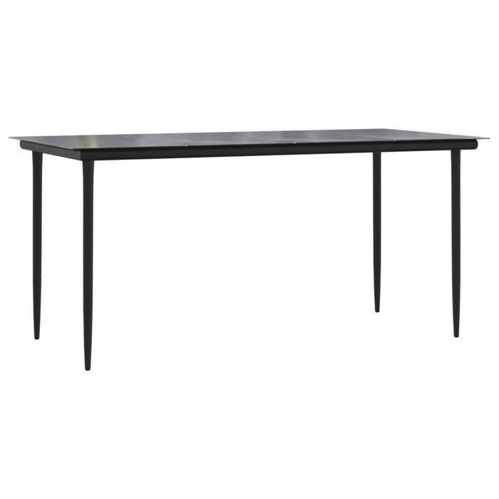 Set mobilier de grădină cu perne, 5 piese, poliratan și oțel - WALTI WALTI