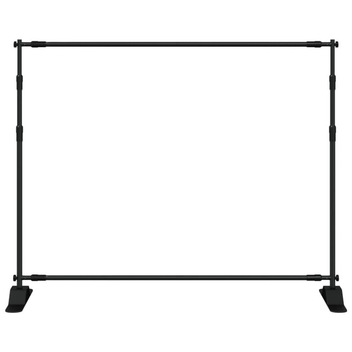 Suporturi pentru fundal, 2 buc., negru, 254x243 cm, oțel - WALTI WALTI