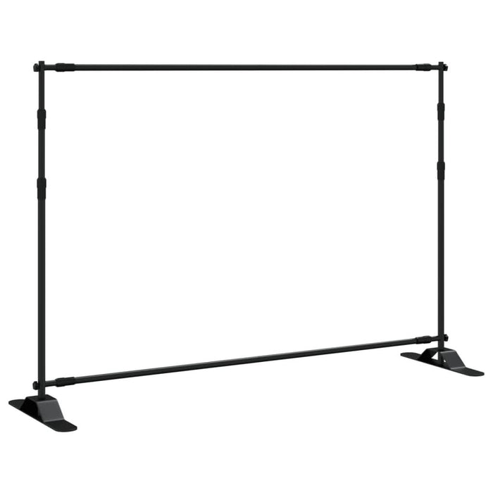 Suporturi pentru fundal, 2 buc., negru, 305x243 cm, oțel - WALTI WALTI
