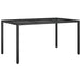 Set mobilier de grădină cu perne, 5 piese, negru, poliratan - WALTI WALTI