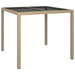 Set mobilier de grădină cu perne, 5 piese, bej, poliratan - WALTI WALTI