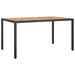 Set mobilier de grădină cu perne, 5 piese, negru, poliratan - WALTI WALTI