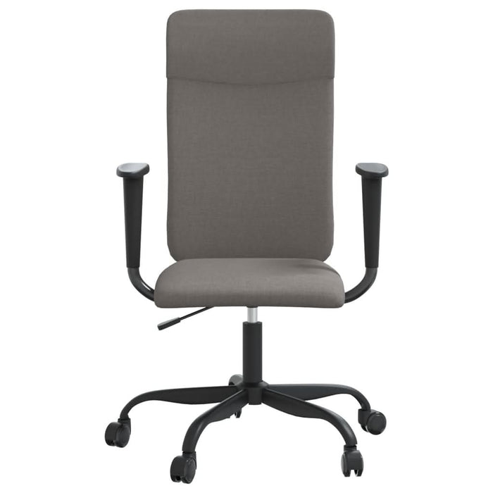 Scaun de birou reglabil în înălțime, gri închis, textil - WALTI WALTI
