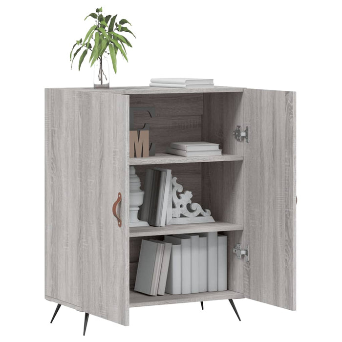 Dulap, gri sonoma, 69,5x34x90 cm, lemn compozit - WALTI WALTI
