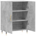 Dulap, gri beton, 69,5x34x90 cm, lemn compozit - WALTI WALTI