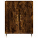 Dulap, stejar fumuriu, 69,5x34x90 cm, lemn compozit - WALTI WALTI