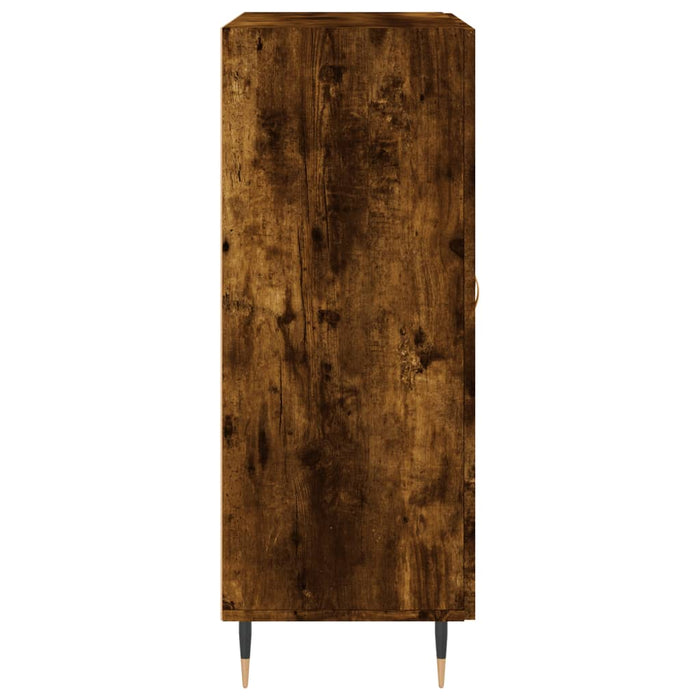 Dulap, stejar fumuriu, 69,5x34x90 cm, lemn compozit - WALTI WALTI