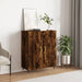 Dulap, stejar fumuriu, 69,5x34x90 cm, lemn compozit - WALTI WALTI