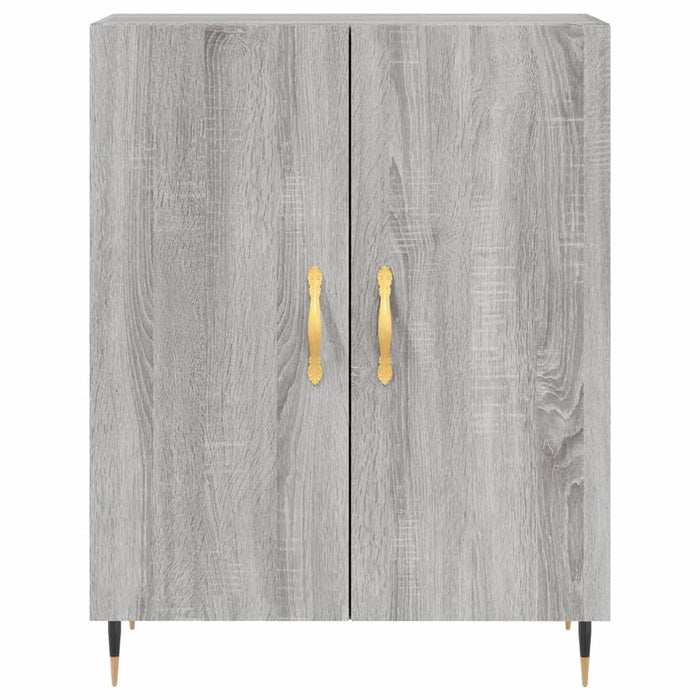 Dulap, gri sonoma, 69,5x34x90 cm, lemn compozit - WALTI WALTI