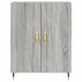 Dulap, gri sonoma, 69,5x34x90 cm, lemn compozit - WALTI WALTI