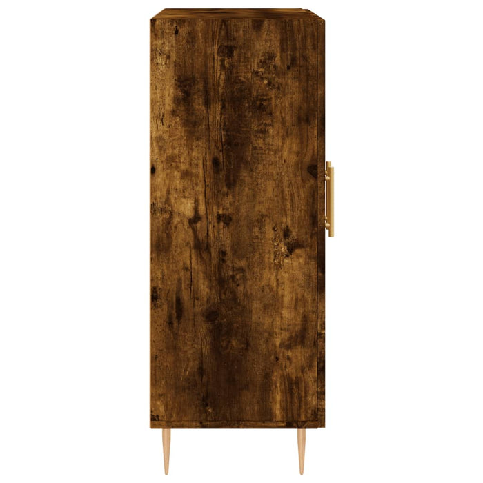 Dulap, stejar fumuriu, 69,5x34x90 cm, lemn compozit WALTI