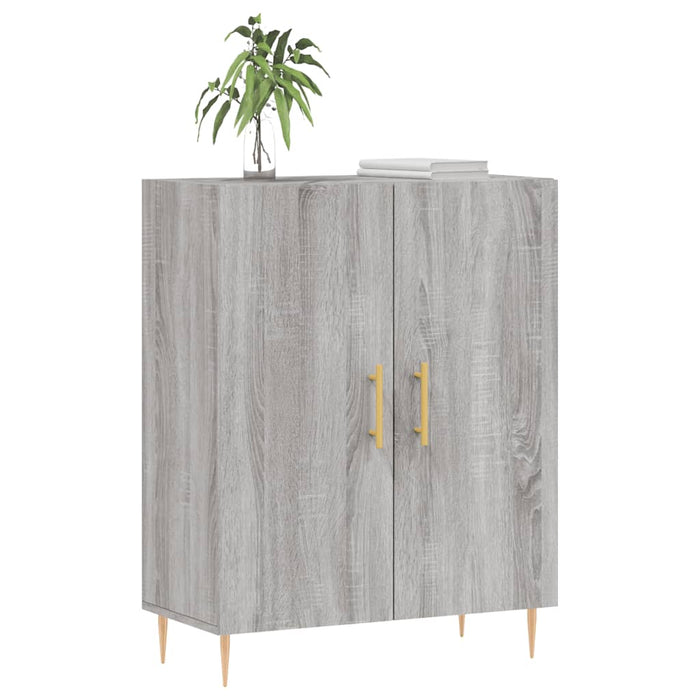 Dulap, gri sonoma, 69,5x34x90 cm, lemn compozit - WALTI WALTI
