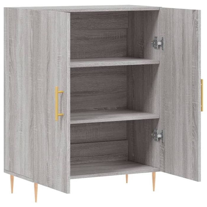 Dulap, gri sonoma, 69,5x34x90 cm, lemn compozit - WALTI WALTI