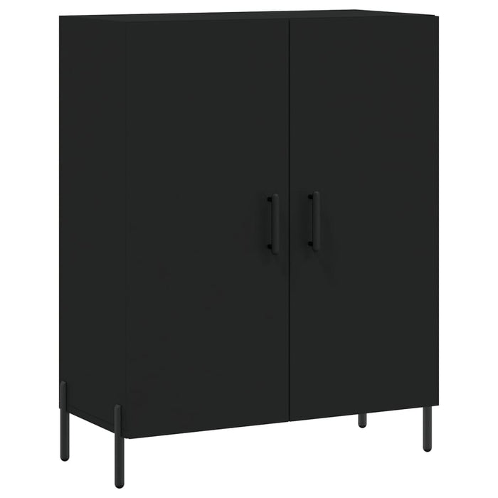 Dulap, negru, 69,5x34x90 cm, lemn compozit WALTI