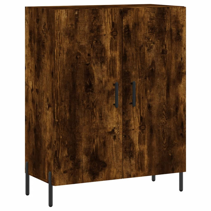 Dulap, stejar fumuriu, 69,5x34x90 cm, lemn compozit - WALTI WALTI