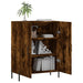 Dulap, stejar fumuriu, 69,5x34x90 cm, lemn compozit - WALTI WALTI