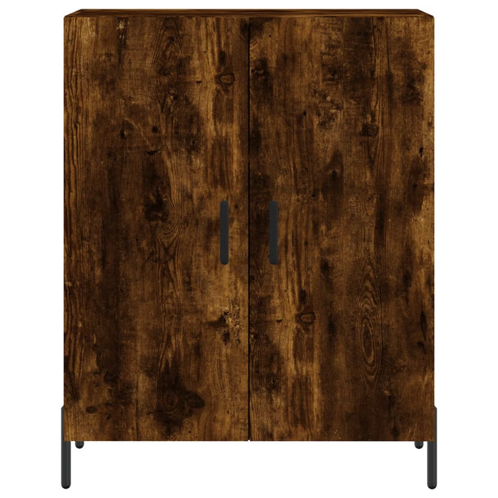 Dulap, stejar fumuriu, 69,5x34x90 cm, lemn compozit - WALTI WALTI