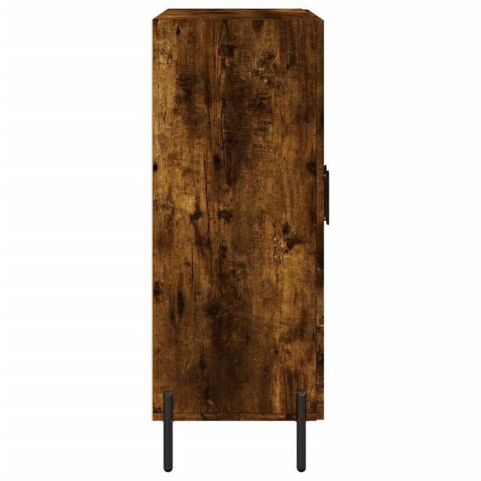 Dulap, stejar fumuriu, 69,5x34x90 cm, lemn compozit - WALTI WALTI
