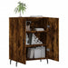 Dulap, stejar fumuriu, 69,5x34x90 cm, lemn compozit - WALTI WALTI