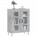 Dulap, gri beton, 69,5x34x90 cm, lemn compozit - WALTI WALTI