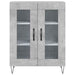 Dulap, gri beton, 69,5x34x90 cm, lemn compozit - WALTI WALTI