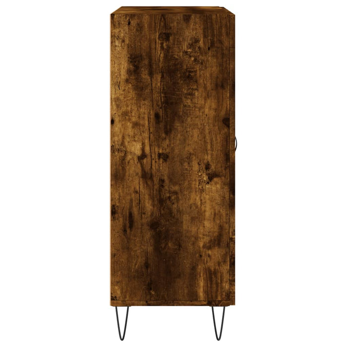 Dulap, stejar fumuriu, 69,5x34x90 cm, lemn compozit - WALTI WALTI