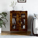 Dulap, stejar fumuriu, 69,5x34x90 cm, lemn compozit - WALTI WALTI