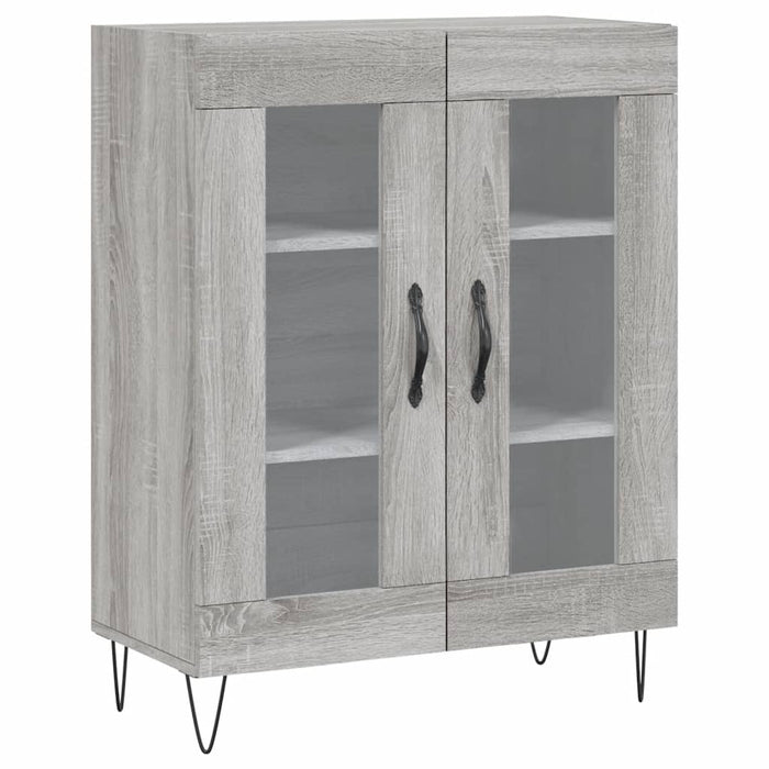 Dulap, gri sonoma, 69,5x34x90 cm, lemn compozit - WALTI WALTI