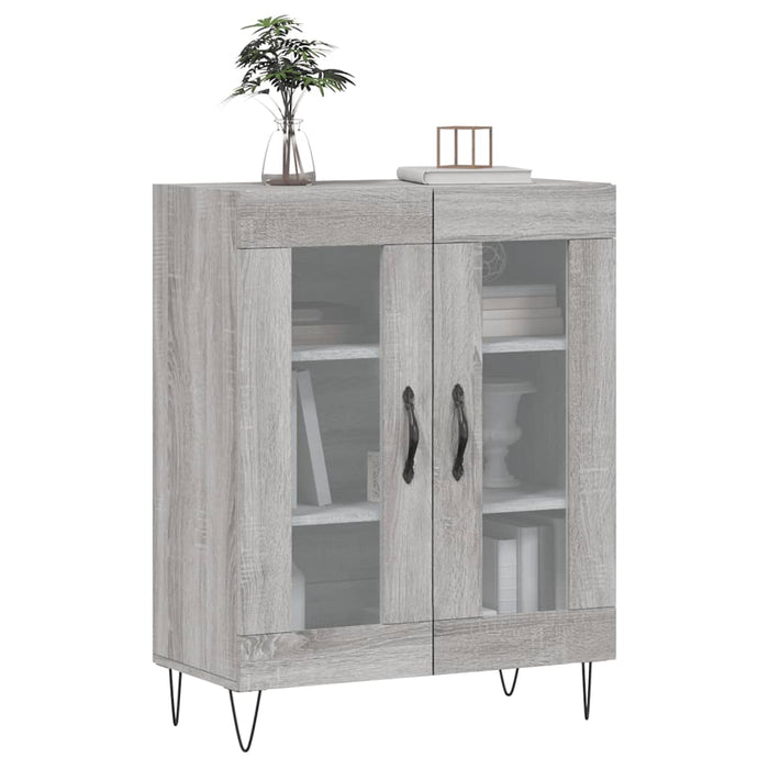 Dulap, gri sonoma, 69,5x34x90 cm, lemn compozit - WALTI WALTI