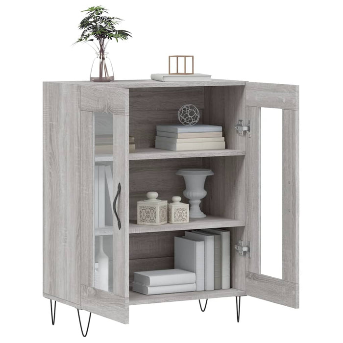 Dulap, gri sonoma, 69,5x34x90 cm, lemn compozit - WALTI WALTI