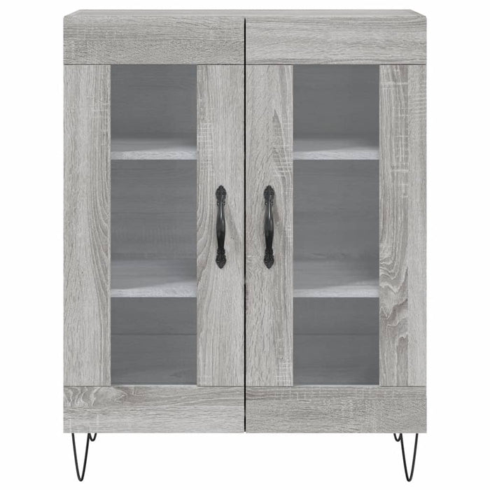 Dulap, gri sonoma, 69,5x34x90 cm, lemn compozit - WALTI WALTI