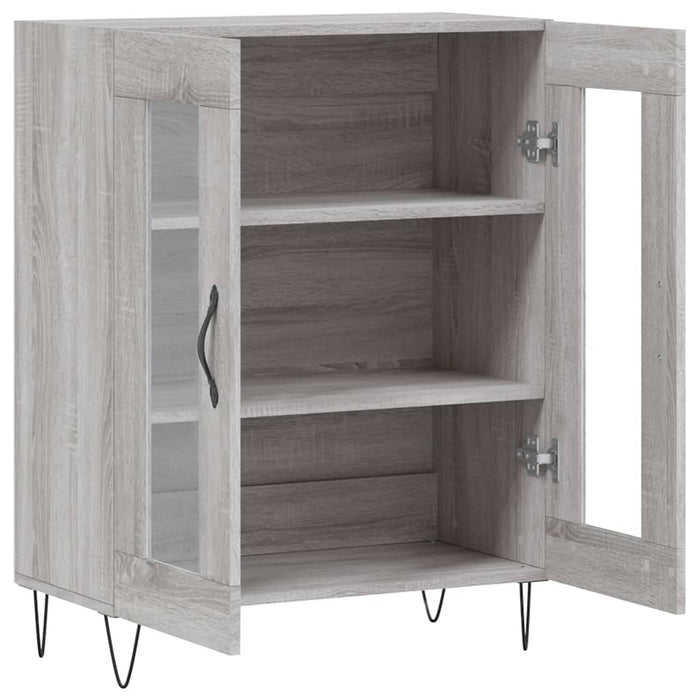 Dulap, gri sonoma, 69,5x34x90 cm, lemn compozit - WALTI WALTI