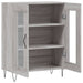 Dulap, gri sonoma, 69,5x34x90 cm, lemn compozit - WALTI WALTI