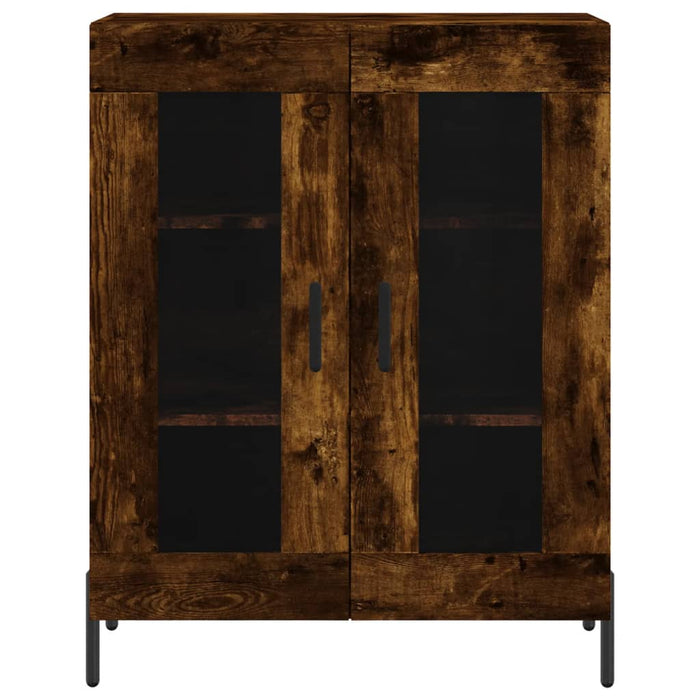Dulap, stejar fumuriu, 69,5x34x90 cm, lemn compozitS - WALTI WALTI