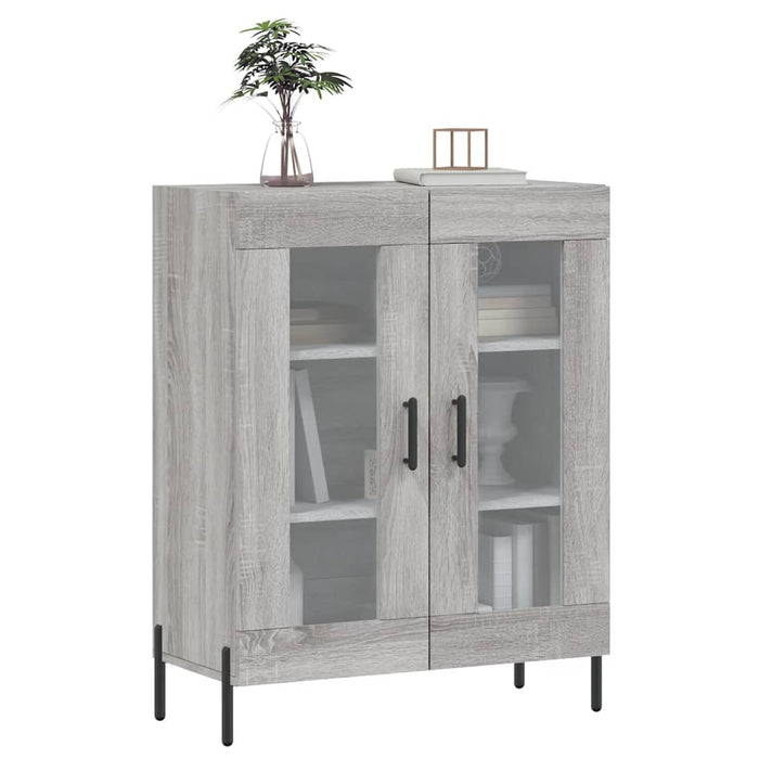 Dulap, gri sonoma, 69,5x34x90 cm, lemn compozit WALTI