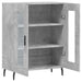 Dulap, gri beton, 69,5x34x90 cm, lemn compozit - WALTI WALTI