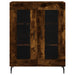 Dulap, stejar fumuriu, 69,5x34x90 cm, lemn compozit - WALTI WALTI