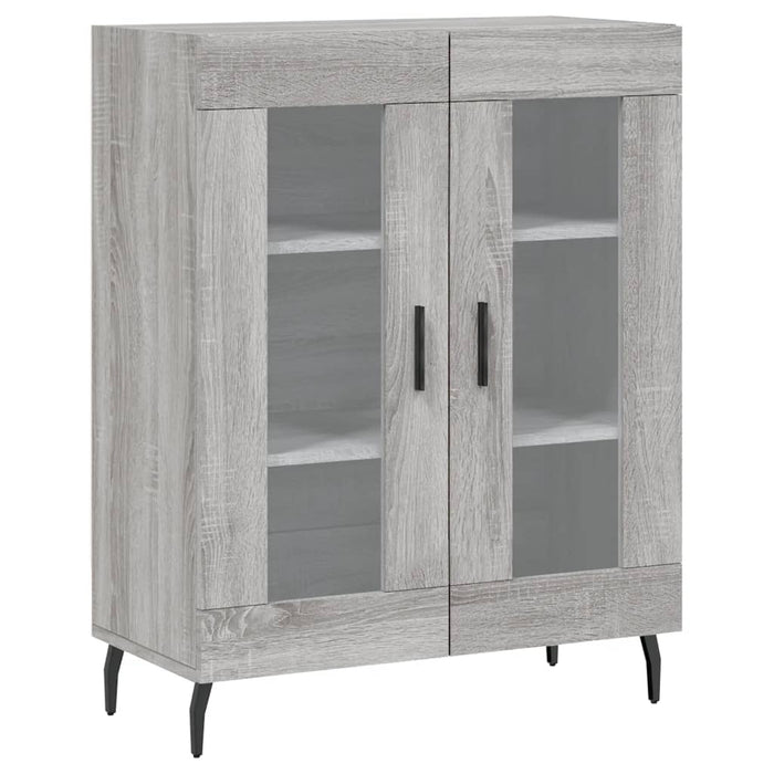 Dulap, gri sonoma, 69,5x34x90 cm, lemn compozit WALTI